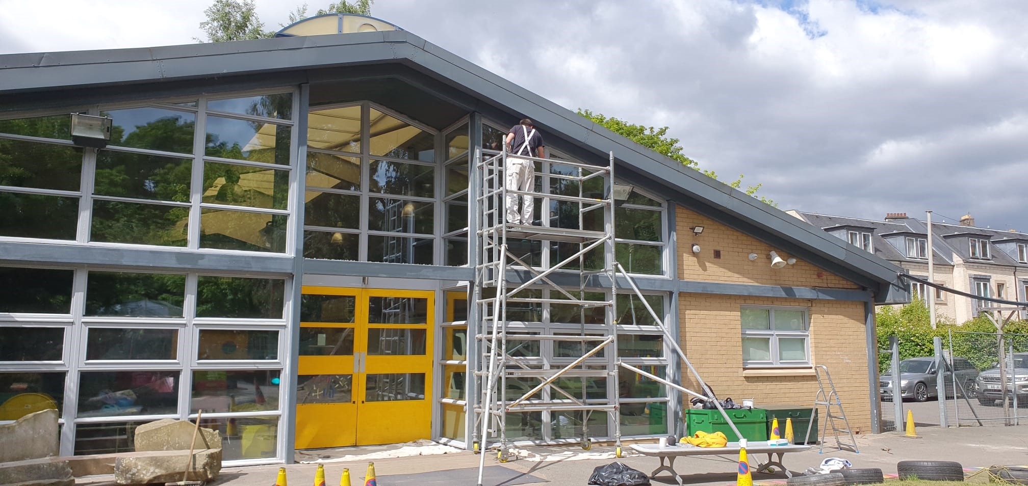Repainting Works for The Yard Edinburgh