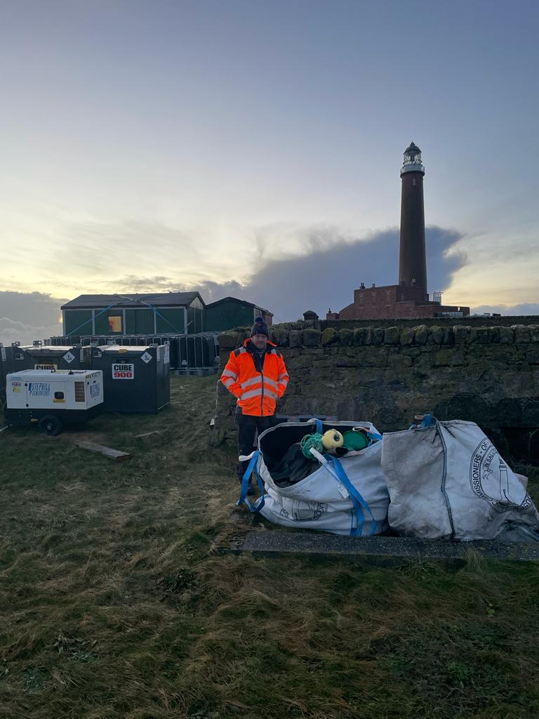 Litter Clean-Up at Monarch Island